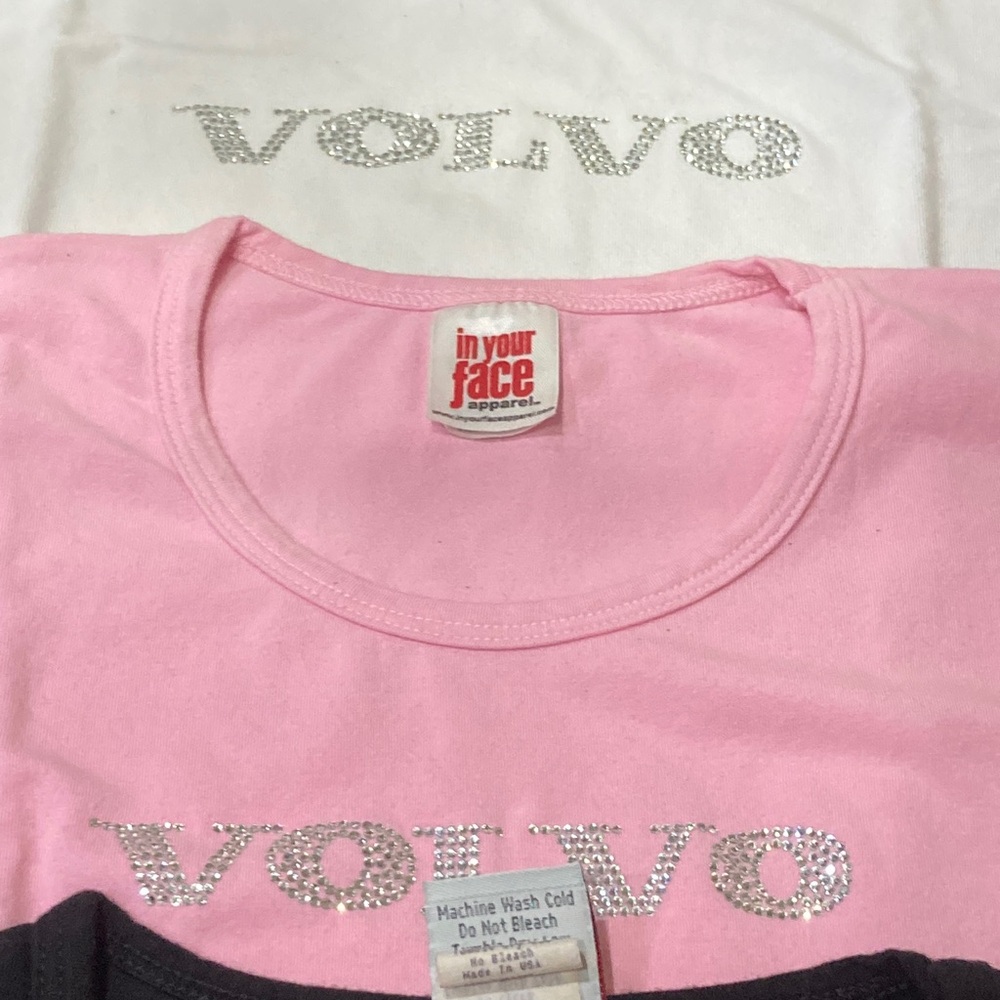 Volvo Women's Short Sleeve Tee - Red, Pink, Black, White - Picture 4 of 6